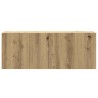 Ensemble de meuble TV mural 6 pcs chêne artisanal 