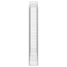 Paniers à gabions arqués 2 pcs 200x30x200/220 cm fer galvanisé 