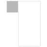 Chenil Argenté 10,89 m² Acier   