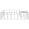 Chenil Argenté 12,1 m² Acier   