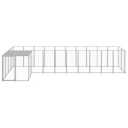 Chenil Argenté 7,26 m² Acier   
