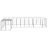 Chenil Argenté 7,26 m² Acier   
