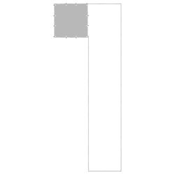 Chenil Argenté 7,26 m² Acier   