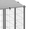 Chenil Argenté 7,26 m² Acier   