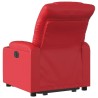 Fauteuil inclinable Rouge Similicuir 