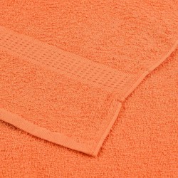 Serviettes de bain 2 pcs orange 100x150 cm 360 g/m² 100% coton 