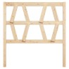 Tête de lit 81x4x100 cm Bois massif de pin 