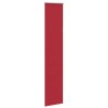 Store enrouleur occultant rouge largeur du tissu 45,7 cm 
