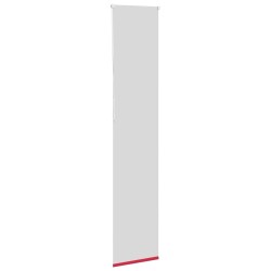 Store enrouleur occultant rouge largeur du tissu 45,7 cm 
