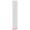 Store enrouleur occultant rouge largeur du tissu 45,7 cm 