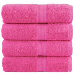 Serviettes d'invité de qualité supérieure SOLUND 4 pcs rose 