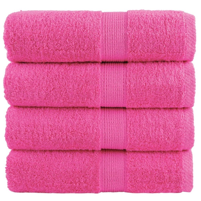 Serviettes d'invité de qualité supérieure SOLUND 4 pcs rose 