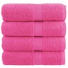 Serviettes d'invité de qualité supérieure SOLUND 4 pcs rose 