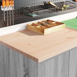 Armoires de garage 6 pcs sonoma gris bois d'ingénierie 