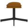 Repose-pied Marron 60x60x36 cm Velours 