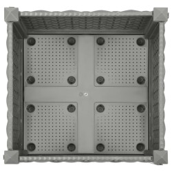 Lit surélevé 40x40x23 cm Polypropylène 