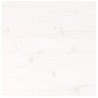 Dessus de table blanc 40x40x2,5 cm bois de pin massif 