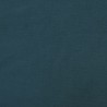 Repose-pied Bleu 60x60x36 cm Velours 