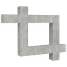 Ensemble de meubles TV 9 pcs Gris béton Bois d'ingénierie 