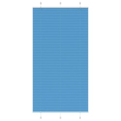 Store plissé bleu 110x200 cm largeur du tissu 109,4cm polyester 