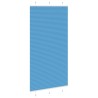 Store plissé bleu 110x200 cm largeur du tissu 109,4cm polyester 