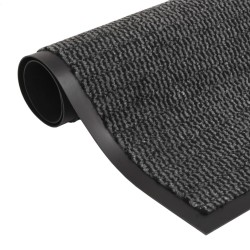 Paillasson rectangulaire 80 x 120 cm Anthracite 