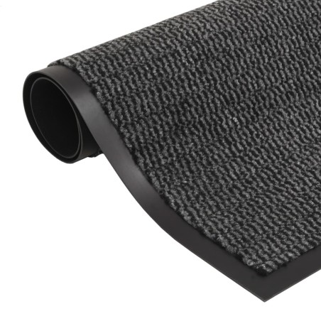 Paillasson rectangulaire 80 x 120 cm Anthracite 