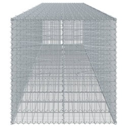 Panier gabion avec couvercle 750x100x100 cm fer galvanisé 