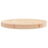 Dessus de table rond Ø40x3 cm bois de pin massif 