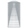 Panier gabion avec couvercle 1100x50x100 cm fer galvanisé 