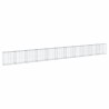 Panier gabion avec couvercle 1100x50x100 cm fer galvanisé 