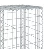 Panier gabion avec couvercle 1100x50x100 cm fer galvanisé 