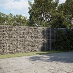 Panier gabion avec couvercle 450x100x200 cm fer galvanisé 