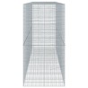 Panier gabion avec couvercle 450x100x200 cm fer galvanisé 