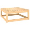 Salon de jardin 5 pcs avec coussins Bois de pin massif 