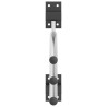 Support de tapis de selle 3 bras noir fer 
