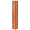 Tapis rectangulaire marron 60x200 cm bambou 