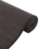 Tapis rectangulaire marron foncé 70x300 cm bambou 