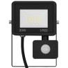 Projecteur à LED avec capteur 20 W Blanc chaud  