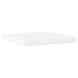 Lit avec matelas bleu 200x200 cm velours 