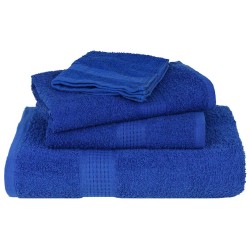 Essuie-mains 2 pcs bleu 50x100 cm 360 g/m² 100% coton 