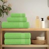 Essuie-mains 2 pcs vert pomme 50x100 cm 360 g/m² 100% coton 