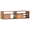Meuble TV 140x30x35 cm Bois solide 