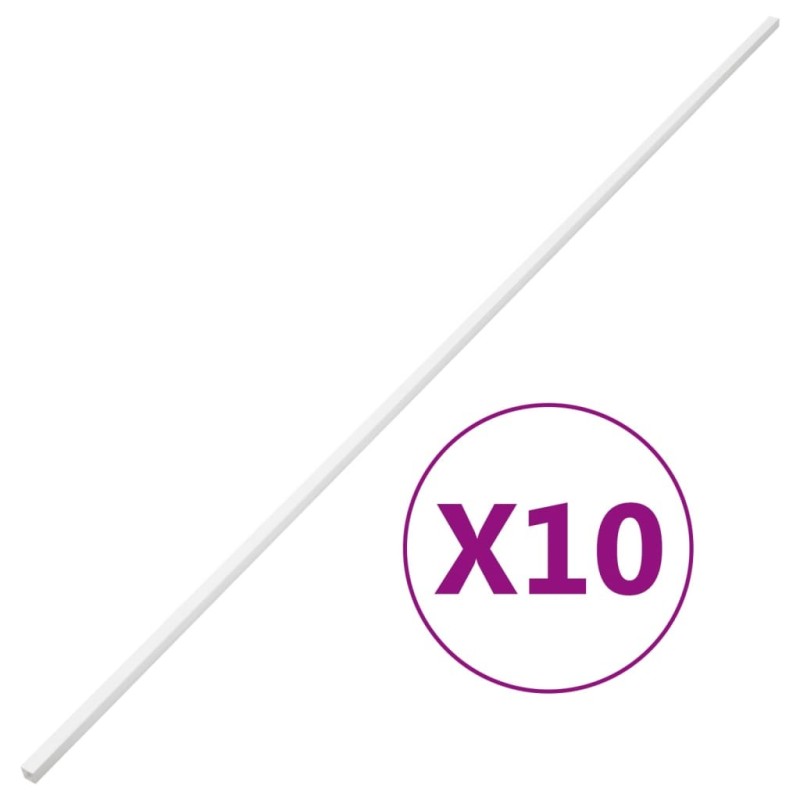 Goulotte de câble 25x25 mm 10 m PVC 
