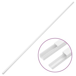 Goulotte de câble 25x25 mm 10 m PVC 
