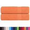 Essuie-mains 2 pcs orange 50x100 cm 360 g/m² 100% coton 