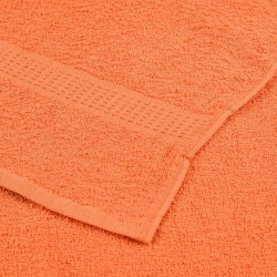 Essuie-mains 2 pcs orange 50x100 cm 360 g/m² 100% coton 