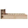 Cadre de lit sans matelas 150x200 cm bois de pin massif 