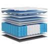 Matelas à ressorts ensachés moyen plus 140x190 cm 