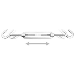Jeu d'accessoires de voile d'ombrage 8 pcs Acier inoxydable 